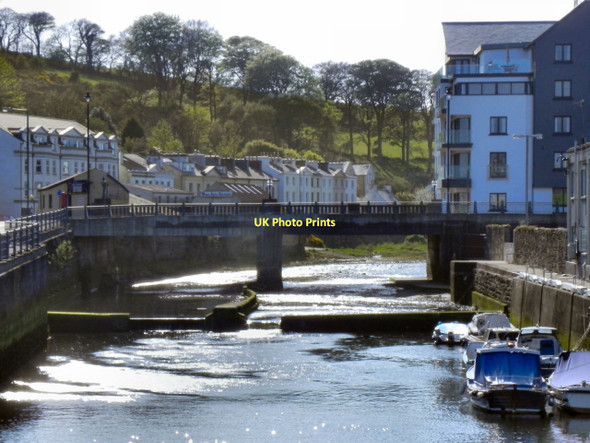 Photo 6"x4" Bridge Over The River Glass Douglas\/SC3875 c2011