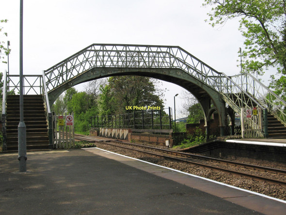 Photo 6"x4" Thorne - footbridge at North Station Thorne\/SE6813 c2011