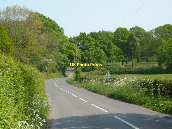 Photo 6"x4" Green End Road east of Maxstoke Maxstoke c2011