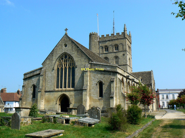 Photo 6"x4" West elevation, St John's Church, Devizes Devizes c2011