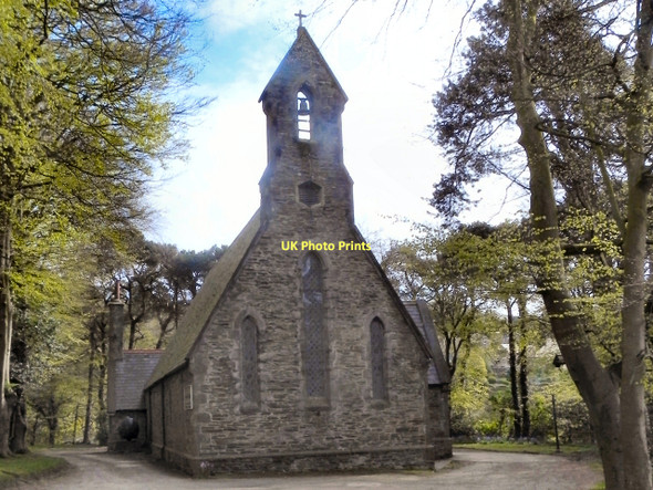 Photo 6"x4" Laxey Christ Church Laxey c2011