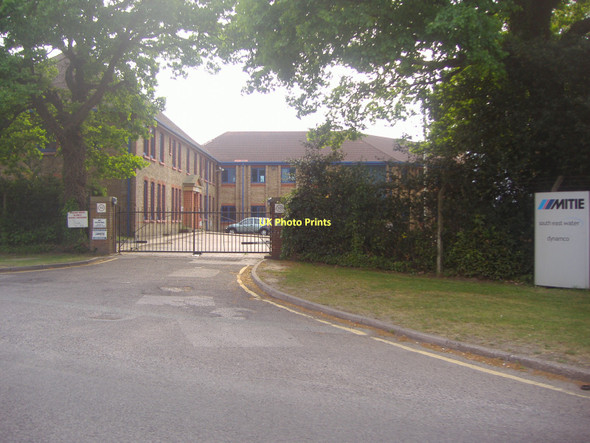Photo 6"x4" Waterworks entrance, Sturt Road Frimley Green Frimley c2011