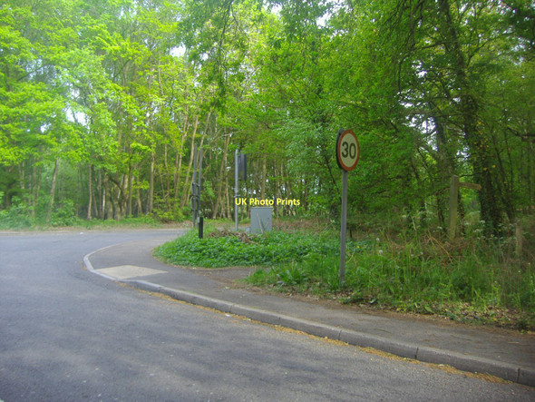 Photo 6"x4" Junction of Gole Road and A324 Brookwood Pirbright c2011