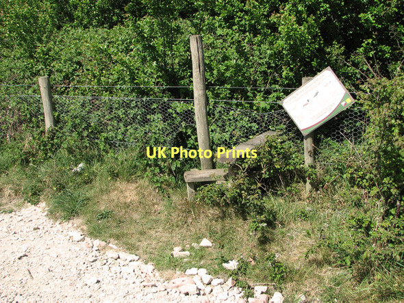 Photo 6"x4" Stile in the hedge Blythburgh c2011
