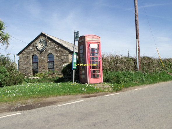 Photo 6"x4" Telephone Box, Morvah, Cornwall Morvah c2011