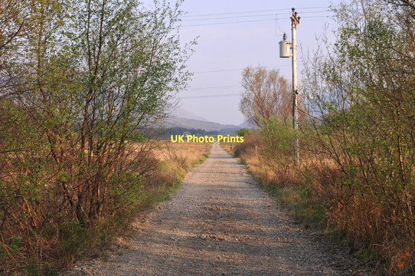 Photo 6"x4" Estate road in Glen Forsa Salen c2011