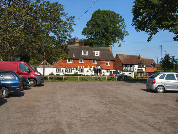Photo 6"x4" Cottages near Horsted Keynes Car Park Horsted Keynes c2011