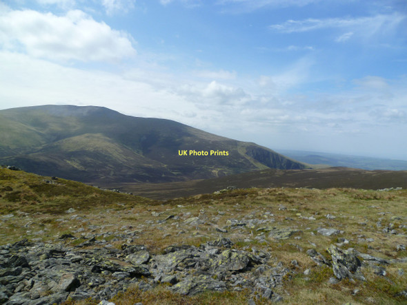Photo 6"x4" On Great Calva Great Calva c2011 P1