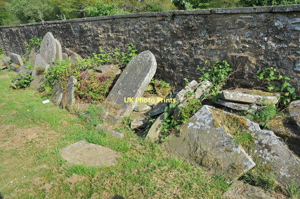 Photo 6"x4" Gravestones in Holy Trinity churchyard Harrow Hill\/SO6416 c2011