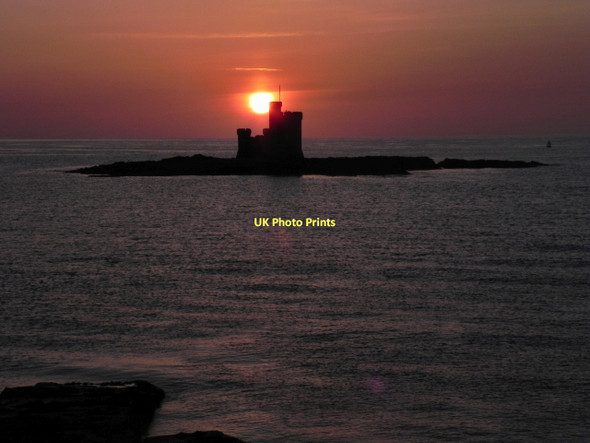 Photo 6"x4" Sunrise Over The Tower of Refuge (1) Douglas\/SC3875 c2011