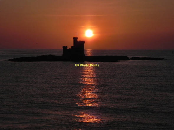 Photo 6"x4" Sunrise Over The Tower of Refuge (2) Douglas\/SC3875 c2011
