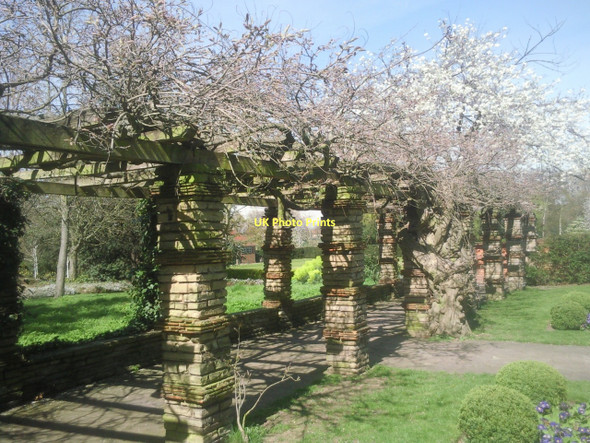 Photo 6"x4" Pergola at Well Hall Pleasaunce Eltham c2011