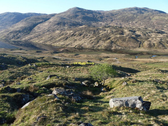 Photo 6"x4" Loch Uisge reservoir Lochuisge c2011