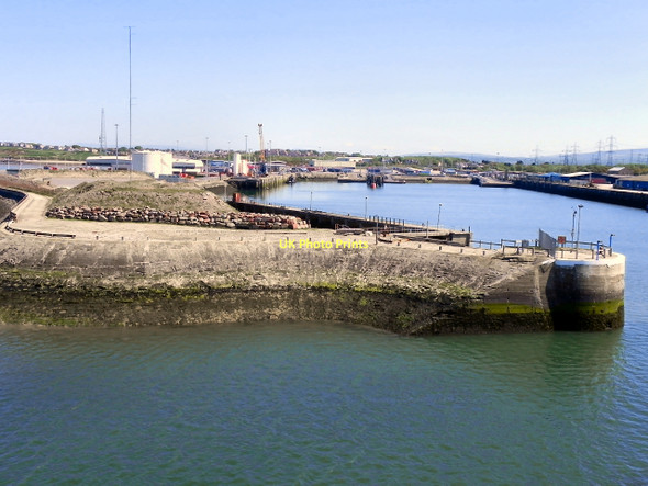 Photo 6"x4" Heysham Ferry Port, North Round Head Heysham c2011