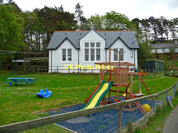 Photo 6"x4" Rum Primary School Kinloch\/NM4099 c2011