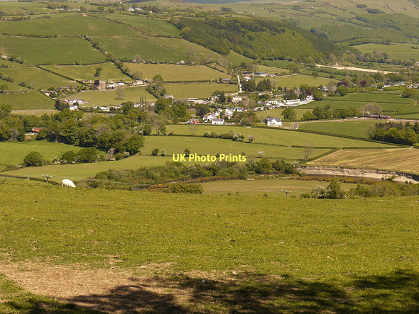 Photo 6"x4" Capel Bangor from near Pant-y-cr\u00c3\u00bbg Capel Bangor c2011