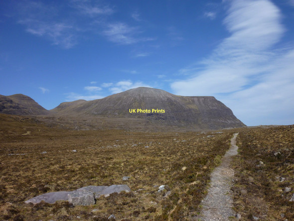 Photo 6"x4" Path to Quinag Allt na Bradhan c2011