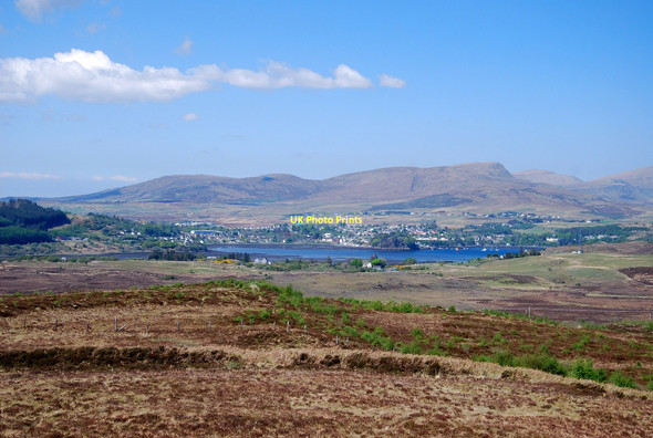 Photo 6"x4" Hill Slopes Camastianavaig c2011