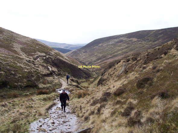 Photo 6"x4" A path ford in William Clough Farlands Booth c2008