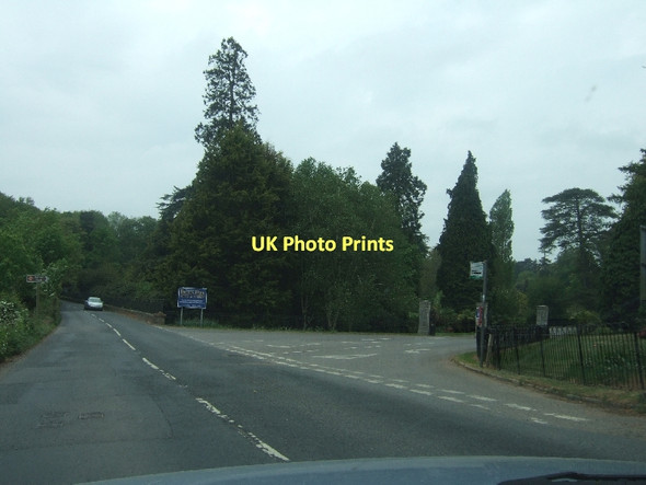 Photo 6"x4" Entrance to Bicton Gardens North Star c2011