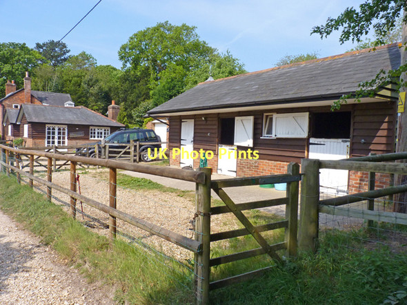 Photo 6"x4" Stables at Setley Farm Setley c2011