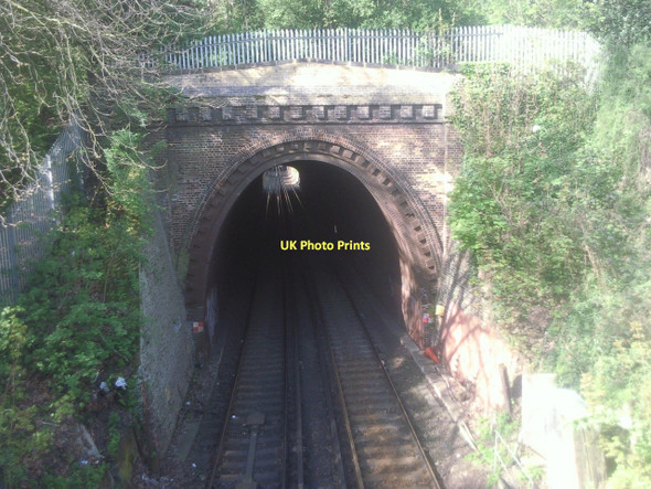 Photo 6"x4" Looking through the tunnel under Maryon Park Woolwich c2011