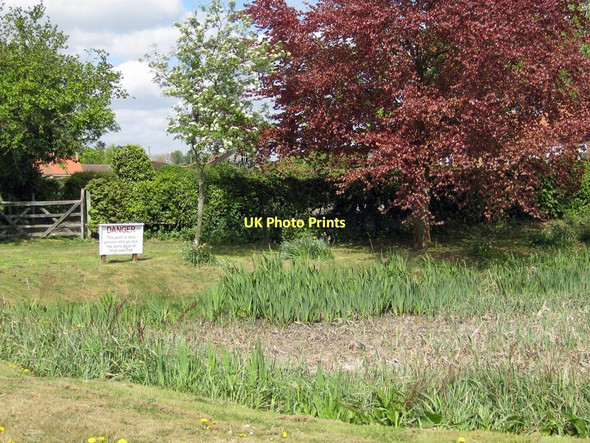 Photo 6"x4" Dried up pond Pickering\/SE7984 c2011