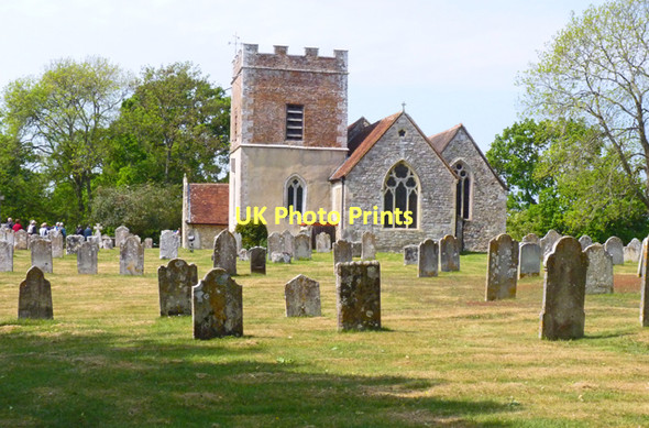 Photo 6"x4" Church of St John the Baptist Boldre c2011