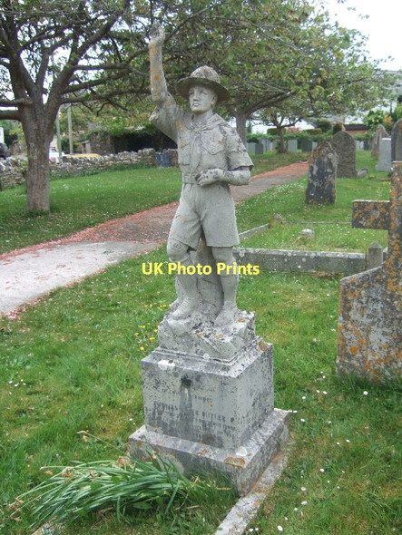 Photo 6"x4" Monument at Denbury Wotton Cross\/SX8069 c2011