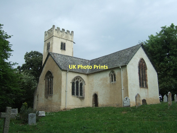Photo 6"x4" West Ogwell church Wotton Cross\/SX8069 c2011