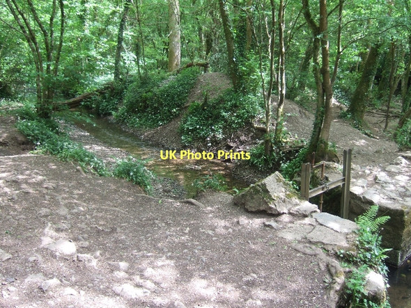 Photo 6"x4" Sluice controlling a leat taken off River Lemon Newton Abbot c2011