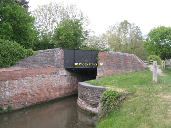 Photo 6"x4" Bridge 47, Stratford-upon-Avon canal Preston Bagot c2011