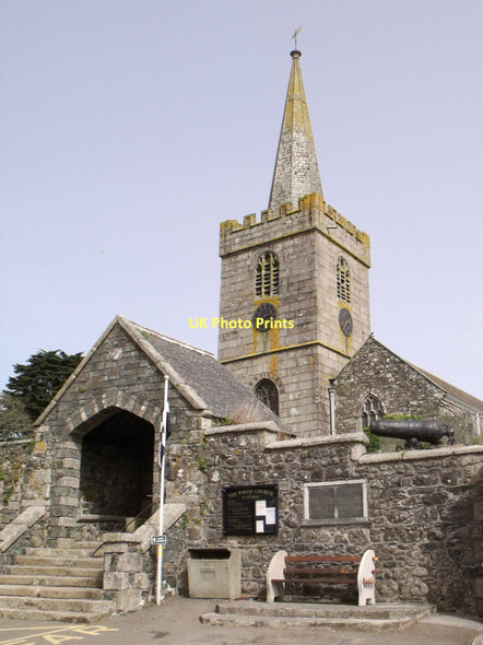 Photo 6"x4" St. Keverne Parish Church, Cornwall St Keverne c2011