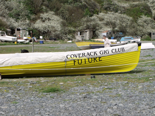 Photo 6"x4" Coverack gig, Porthoustock Porthoustock c2011