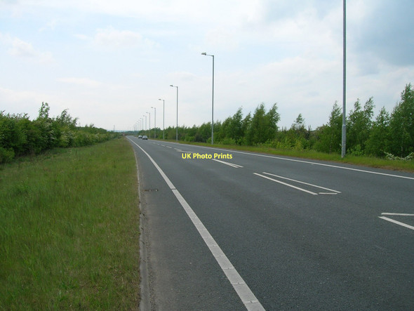 Photo 6"x4" A63 Selby by-pass Thorpe Willoughby c2011