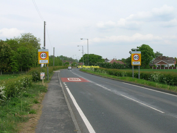 Photo 6"x4" Entering Selby on the A1238 Selby c2011