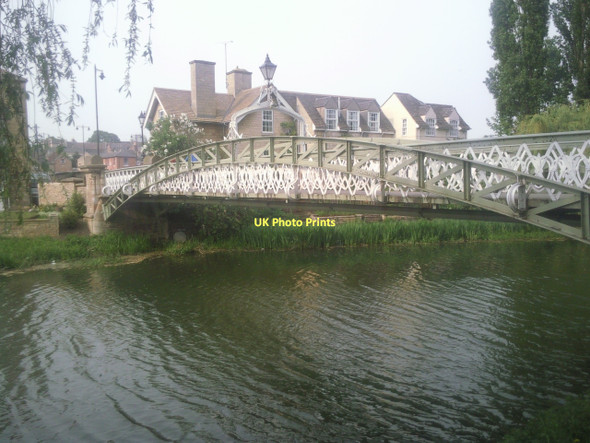 Photo 6"x4" Albert Bridge, Stamford Stamford\/TF0207 c2011