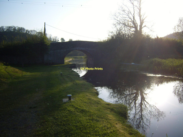 Photo 6"x4" Montgomery Canal bridge Pwll\/SJ1904 c2011