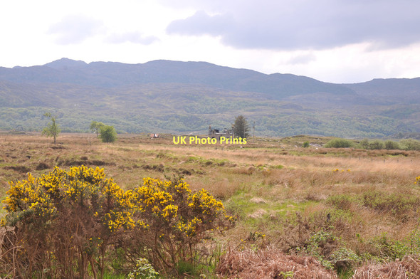 Photo 6"x4" Looking across Kentra Moss to Raelands Arivegaig c2011