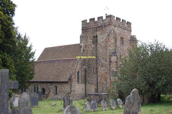 Photo 6"x4" Brightling Church (North aspect) Brightling c2011