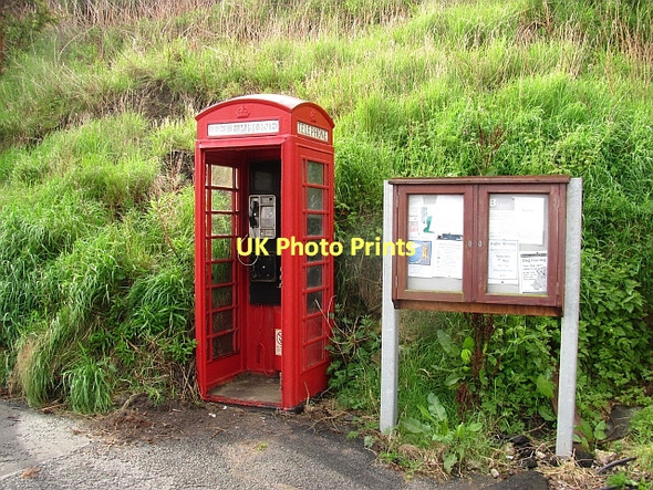 Photo 6"x4" Telephone box, Burnmouth Burnmouth\/NT9561 c2011