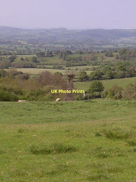 Photo 6"x4" Surveying point on the Elan Aqueduct Brookrow c2011