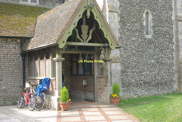 Photo 6"x4" Pagham Church Pagham c2011
