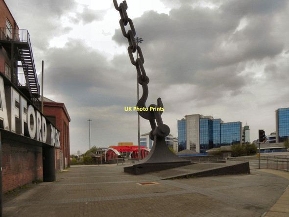 Photo 6"x4" Trafford Park Skyhook Salford\/SJ8098 c2011