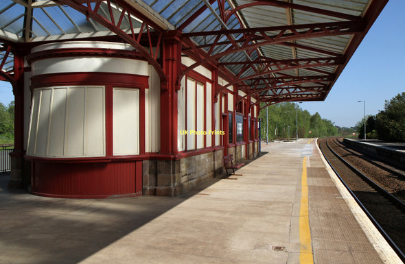 Photo 6"x4" Gleneagles Station Auchterarder c2011