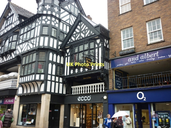 Photo 6"x4" Ye Olde Boot Inn Chester c2011