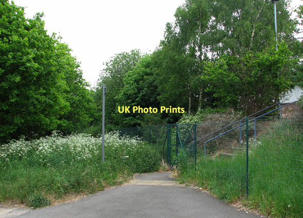 Photo 6"x4" Former course of the Leen Valley Railway Highbury Vale c2011