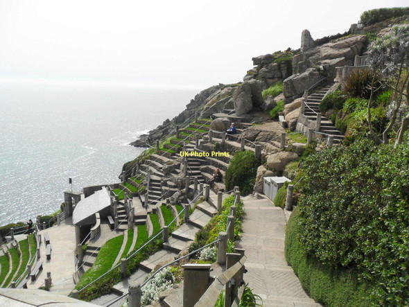Photo 6"x4" Minack Theatre, Cornwall Porthcurno c2011