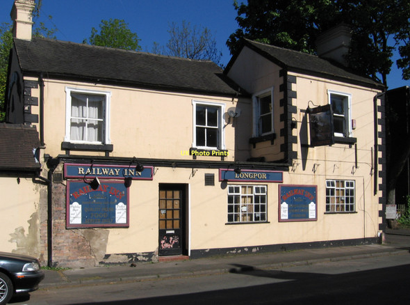 Photo 6"x4" Longport - Railway Inn Stoke-on-Trent c2011