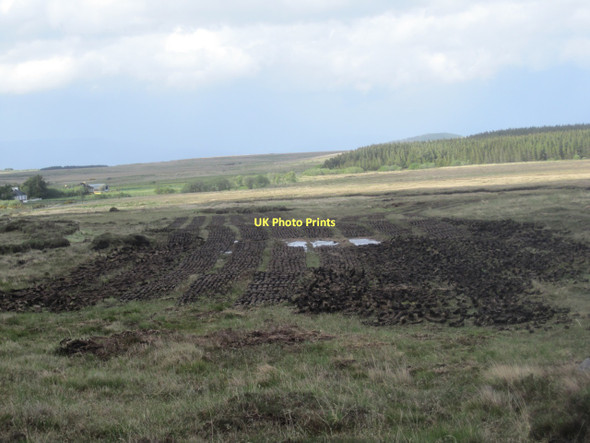 Photo 6"x4" Cut turf near Cregganbaun Cregganbaun c2011
